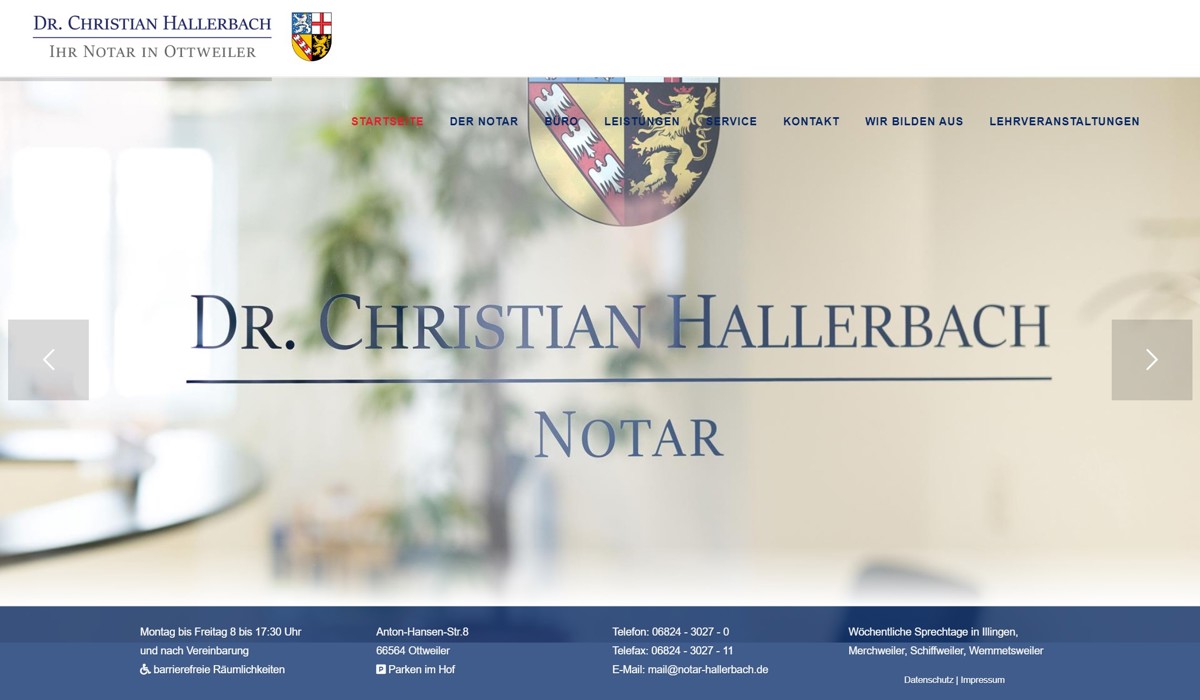 Notar Dr. Christian Hallerbach
